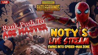 Noty's GamePlay( No Way Home ) . . . Rank Push( ACE MASTER ). . PUBG MOBILE - Ali Noty GaminG