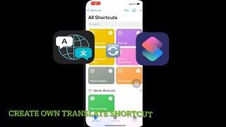 Iphone , iPad translate any text in any apps using shortcut Apps