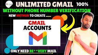 How to create unlimited gmail account 2024| Unlimited Gmail account without phone verification|Gmail
