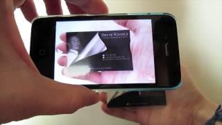 Business Card with Augmented Reality (Aurasma app)