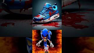 Exe Sonic, Exe Tails, Exe Amy, Exe Shadow, Exe Silver, Exe Knuckles as SNEAKER #shorts