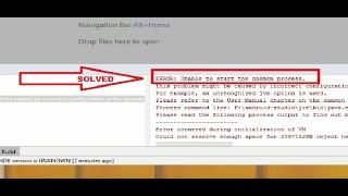 Unable To Start The Daemon Process In Android Studio error solved || Easy fix