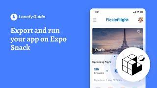 Locofy.ai | Export and run your app on Expo Snack [Guide]