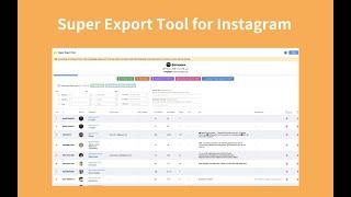 Scrape user data from Instagram follower, following, comment, like, hashtag and location to CSV 2024