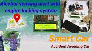 Alcohol sensing alert with Engine locking System | Interfacing alcohol sensor with Arduino UNO