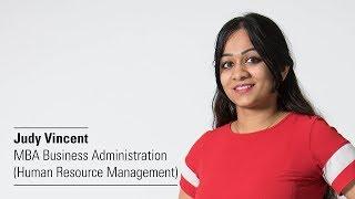 Hear from Judy, MBA Business Administration (Human Resource Management)