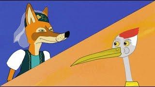 The Fox and the Crane-Cartoon (Russian folk tale for the little ones).