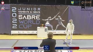 Sosnowiec World Cup 2022 JMS TEAM - BRONZE - Japan v Egypt