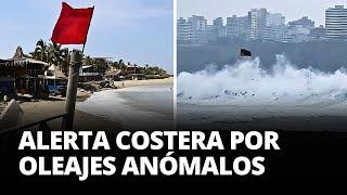 ¿Hasta CUÁNDO continuarán los OLEAJES ANÓMALOS en el MAR PERUANO? | El Comercio