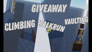 CLIMBING, VAULTING, WALLRUN GIVEAWAY [ROBLOX STUDIO]