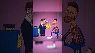 That was Neymar's misfortune  #football #messi #vinicius