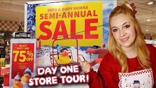  WINTER SEMI ANNUAL SALE: Store Walk Through! Come See What's on Clearance at Bath & Body Works!