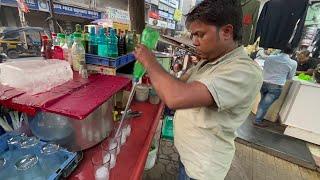 Mumbai's Famous Rocket Sodawala | Next Level Soda Making Skills | Indian Street Food