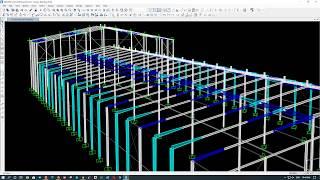How to design sap2000 v22steel structure