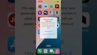 How to hide app in iphone ios 18 | app lock in iPhone new features #ios18 #iphone #iphone16