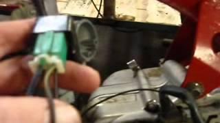 how to fix no spark and wire Chinese  pit bike !  ! parts in description china