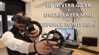 HP Reverb G2 VR on ONEXPLAYER Mini and GeForce 3070Ti eGPU