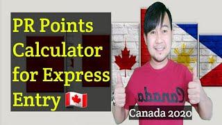 Express Entry PR Points Calculator | Canada 2020 | CRS Score