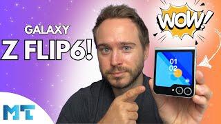 Galaxy Z Flip6: Unboxing & First Look! It's SO FUN!