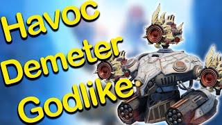 Havoc Demeter duo with Khepri in TDM war robots gameplay WR robot