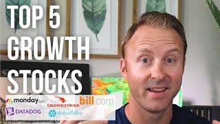 Top 5 Growth Stocks. The Most Important Metric for Finding Growth Stocks (Rule of 40)