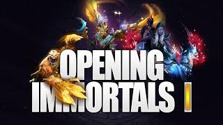 Dota 2 Immortals 1 - Treasure Opening - TI9 Battle Pass