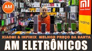 XIAOMI e INFINIX MELHOR PREÇO DA SANTA AM ELETRÔNICOS