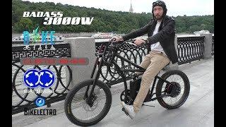 Электровелосипед BADASS 3000W / Custom electric bike