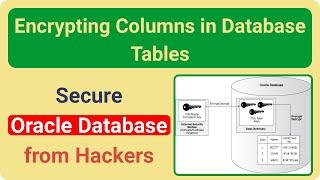 Encrypt Oracle Database Tables to Protect Data from Hackers - Transparent Data Encryption