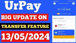 urpay money transfer update/urpay new offer today/Urpay New Money Transfer Features add