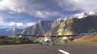 Landing at Lukla - the World's Most Dangerous Airport - New Microsoft Flight Simulator 2024