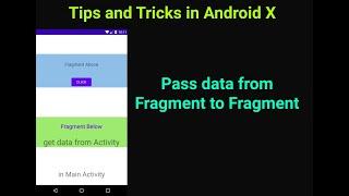 Pass data fragment uses interface basic
