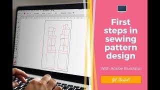 Tutorial: Drafting the dress block sewing pattern with Adobe Illustrator