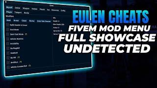 Eulen Cheats FiveM Mod Menu [Full Showcase]