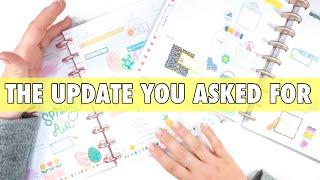 Happy Planner PEACE?! | Classic Dashboard vs. Classic Vertical Planner | Life Update