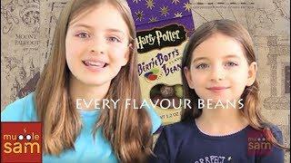 HARRY POTTER BEAN BOOZLED CHALLENGE! Bertie Bott's Every Flavour Beans on Mugglesam