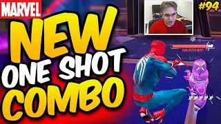 Necros Shows *NEW* Spider-Man One Shot Combo - Marvel Rivals Funny Moments #94