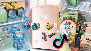 satisfying mini fridge refill and restock tiktok compilation #3