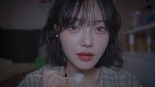 [ASMR] 솜털 귀청소 하면서 수다떨기ㅣEar Cleaning