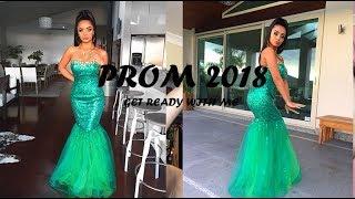 SENIOR PROM 2018 grwm + Vlog