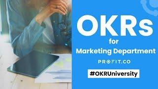 Get started with OKRs in your marketing Department | Profit.co Demo