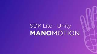 ManoMotion SDK Community Edition Tutorial - Unity Setup