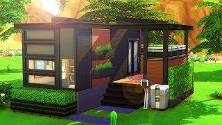 SPLIT LEVEL TINY HOME // Sims 4 Speed Build