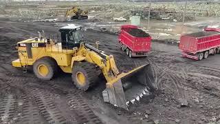 les engins de terrassement- chantier- génie civil