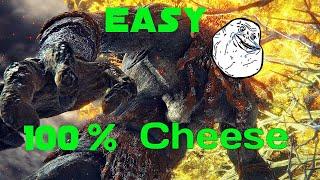 How to Cheese The Fire Giant 100% Without fail in Elden ring