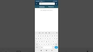 review of app - merriam Webster - offline dictionary app