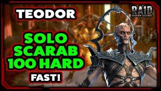 Teodor is the KING of Scarab King  RAID: Shadow Legends  Test Server