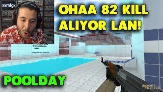 UNLOST 82 KİLL ALIYOR - EKİPLE CS 1.6 POOLDAY OYNUYOR (EKİBİ AĞLATTI)