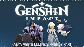 【 Genshin Impact Comic Dub】Kaeya Meets Lumine’s Friends PART 1