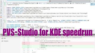 PVS-Studio for KDE tutorial speedrun - August 2022 - ded5f922